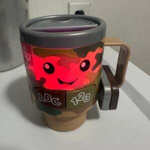 Fisher-Price Laugh & Learn Wake up & Learn Coffee Camo Mug Baby & Toddler Toy